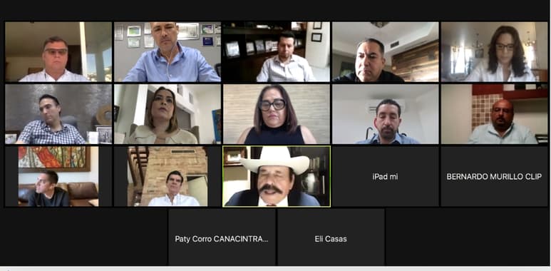 Los legisladores tuvieron una reunión virtual con los representantes de las cámaras empresariales.