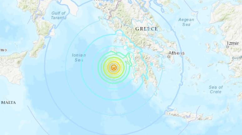 El evento sucedió a las 12:51 GMT de este sábado a una profundidad de 19 kilómetros. (EFE)