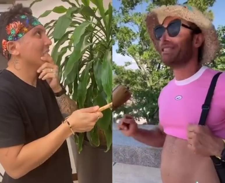 El video creó sensación entre los seguidores de ambos. (CAPTURA)