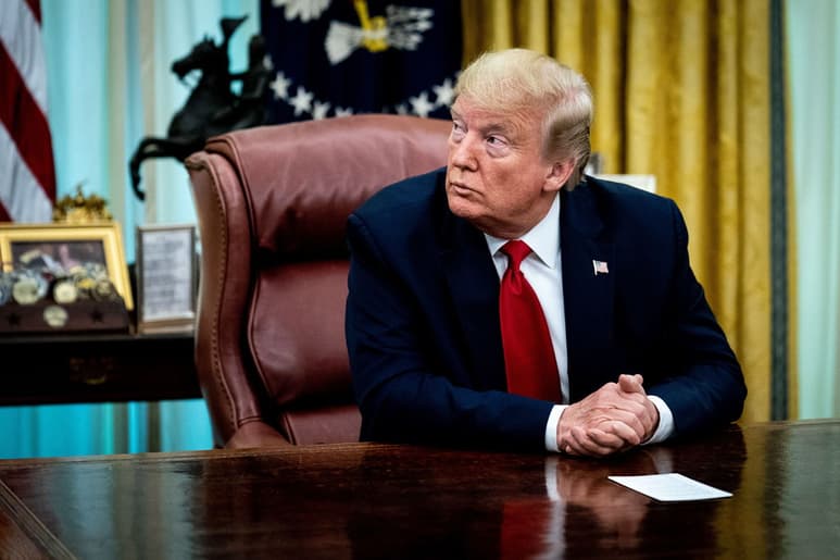 Bajo el lema 'Estados Unidos unido: volviendo a trabajar', buscará Trump la máxima audiencia. (ARCHIVO)
