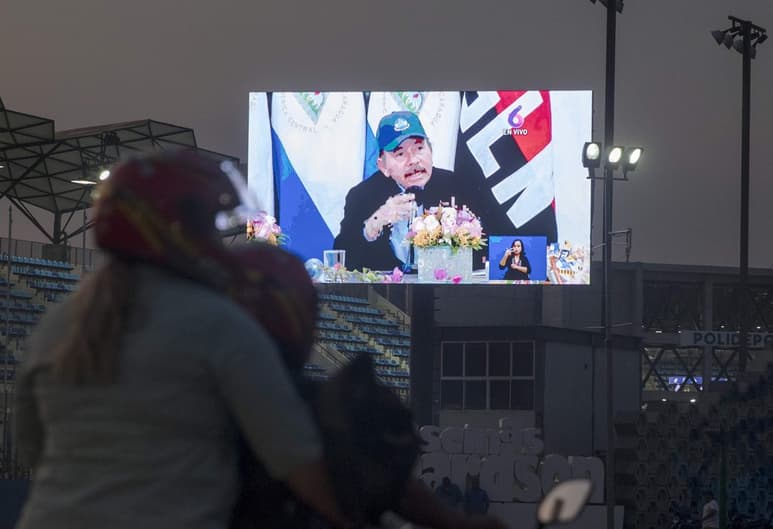 Mientras las sanciones eran divulgadas, Ortega rechazaba este tipo de acciones. (EFE)