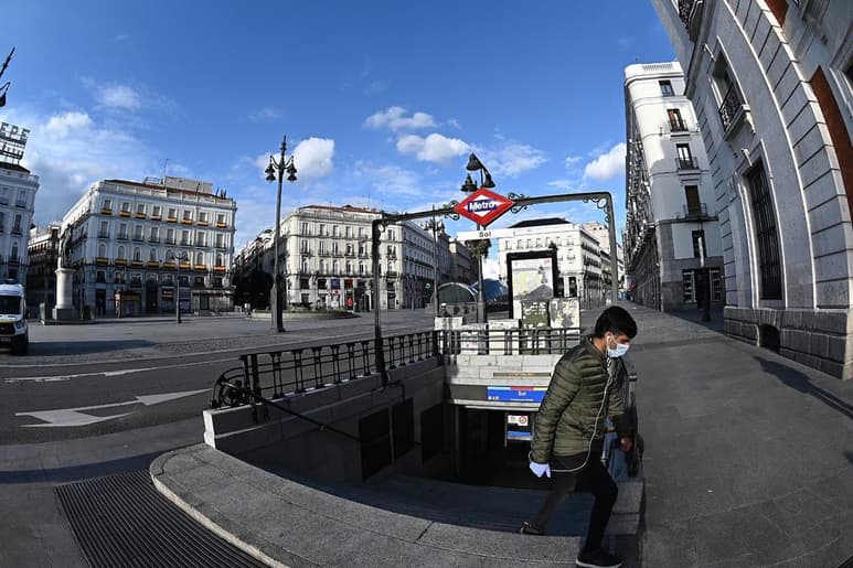 El congreso español aprobó hoy la prórroga del estado de alarma durante quince días más, en el que se contemplan las medidas de confinamiento que han permitido contener los contagios en el país. (ARCHIVO)