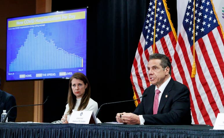 Estados Unidos alcanzó el martes la cifra de 1,203,502 casos confirmados de COVID-19 y la de 71,022 fallecidos. (EFE)