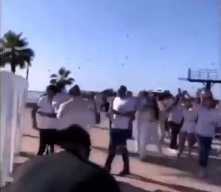 Difunden videos y fotografías en redes sociales. (CAPTURA)