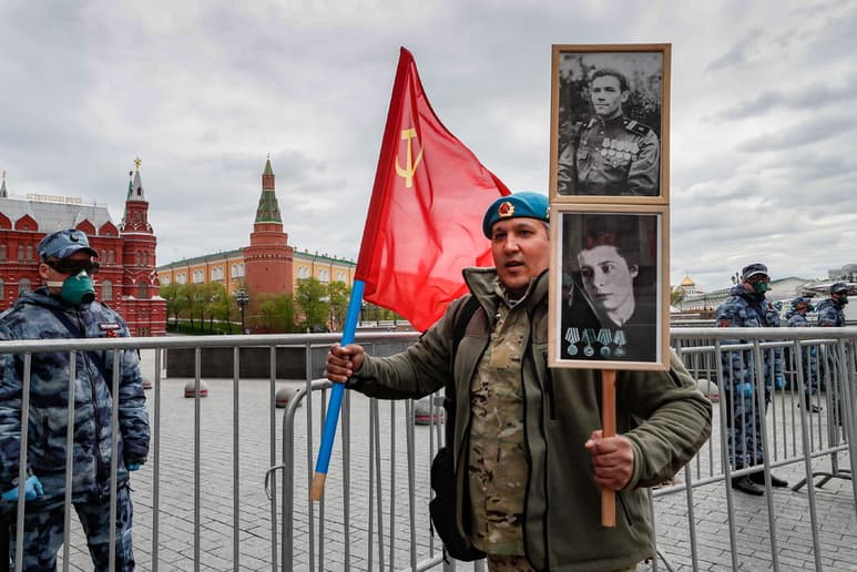 Por primera vez desde 1995, Moscú no fue escenario de una parada militar. (EFE)