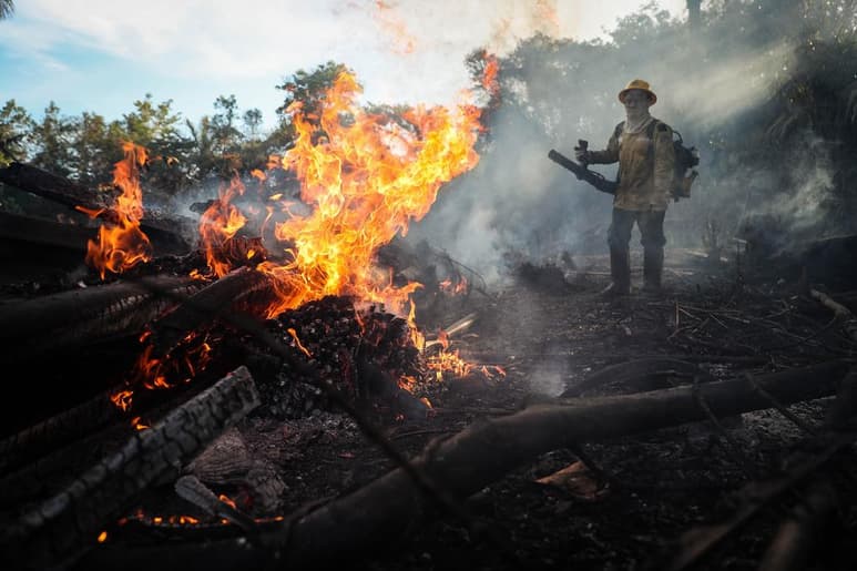 El papel de los militares será de apoyo logístico a organismos oficiales de defensa del medio ambiente. (ARCHIVO)
