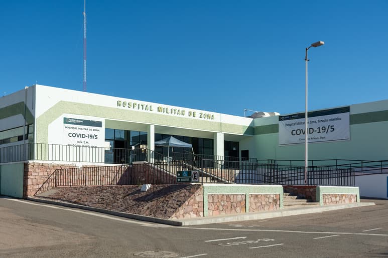 Antes del primero de abril, el Hospital Militar operaba con un total de 145 trabajadores. (EL SIGLO DE TORREÓN)