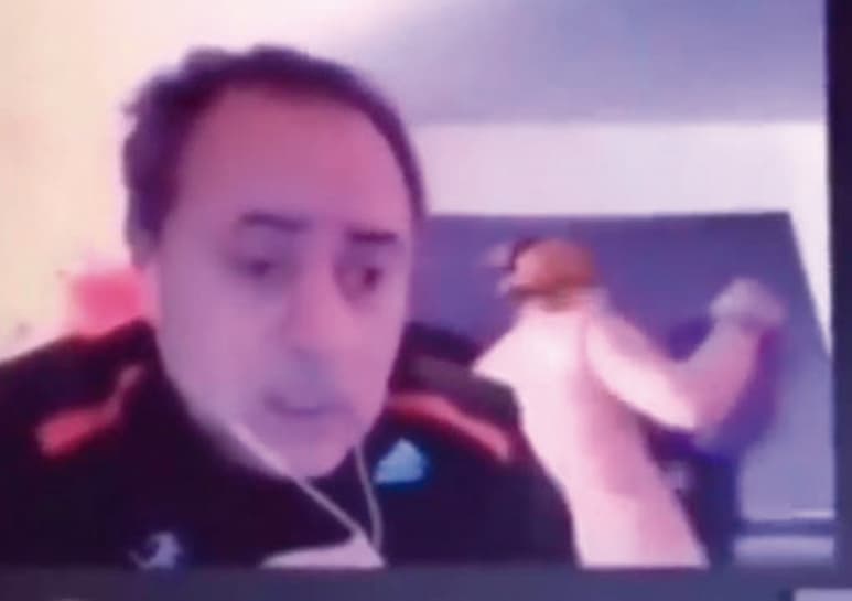 El video fue publicado en redes sociales. (CAPTURA)