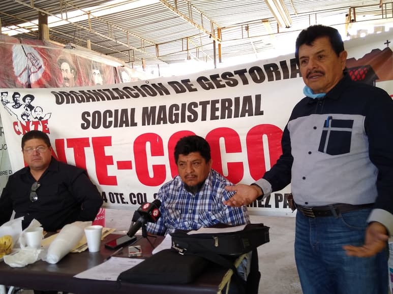 Ayer se celebró el Día del Maestro, pero integrantes del Cocopo dicen que no hay nada que festejar.