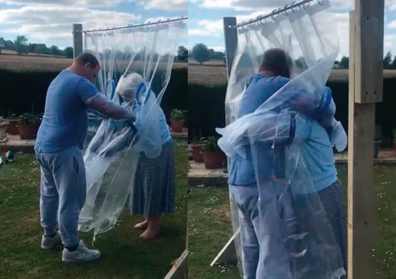 El video se hace viral en Facebook. (CAPTURA)
