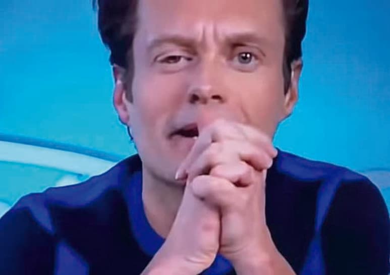 Compartieron el fragmento del programa en Twitter. (CAPTURA)