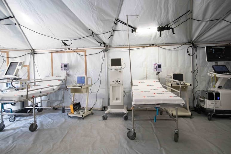 Los hospitales de las secretarías de Salud federal y local, IMSS, ISSSTE, la Sedena y la Marina tienen una capacidad hospitalaria de 2 mil 650 camas.