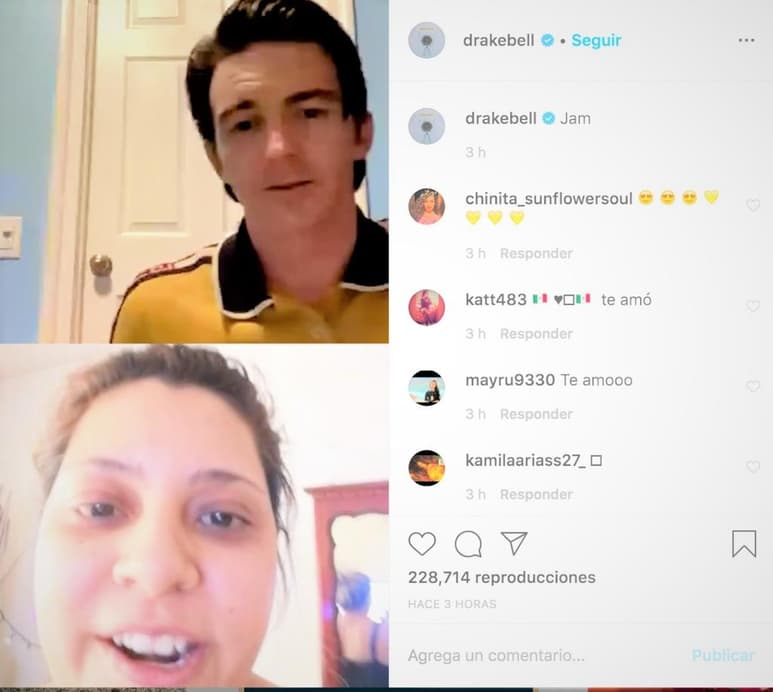 Antes de que Drake le interpretara el tema Bitchcraft (el cual ella le pidió), ambos charlaron brevemente.
(INSTAGRAM)