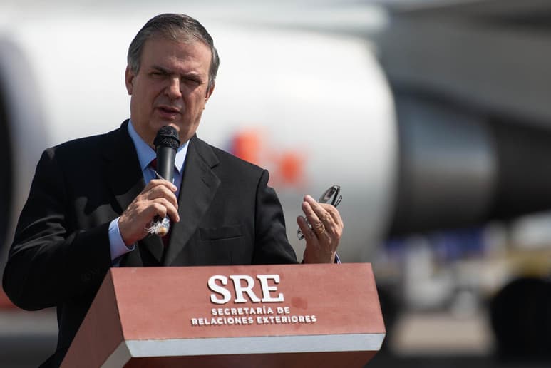 El secretario de Relaciones Exteriores, Marcelo Ebrard, aseguró que desde el momento en que China entró en emergencia por la aparición del COVID-19, México ha tenido en todo momento la información. (ARCHIVO)