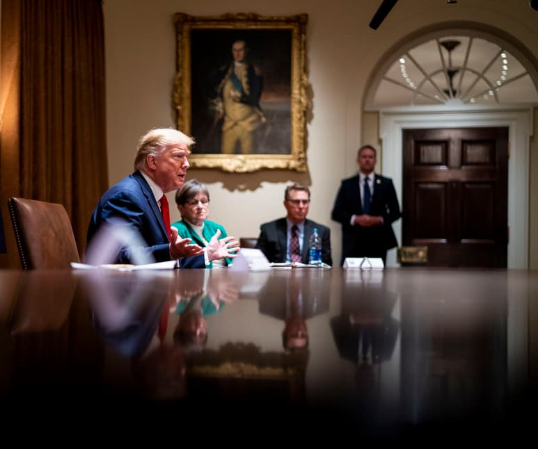 El pasado marzo Trump canceló la cumbre del G7 agendada para junio y dijo que se realizaría en videoconferencia. (EFE)