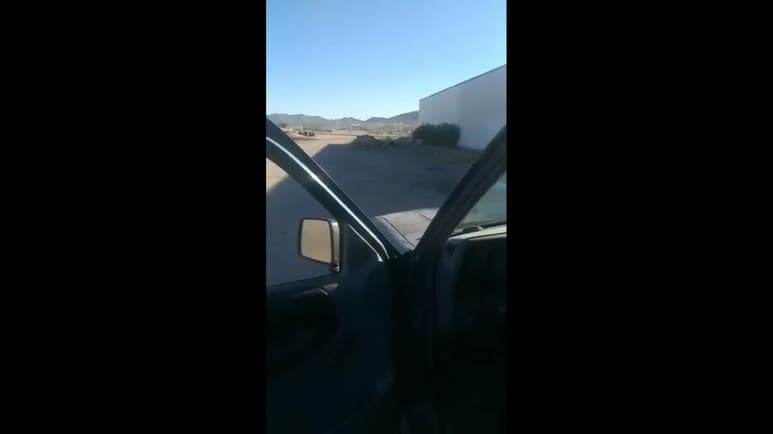 Un enfrentamiento entre militares y hombres armados se registró en Sonoyta, municipio de Plutarco Elías Calles, frontera con Lukeville, Arizona. (ESPECIAL)