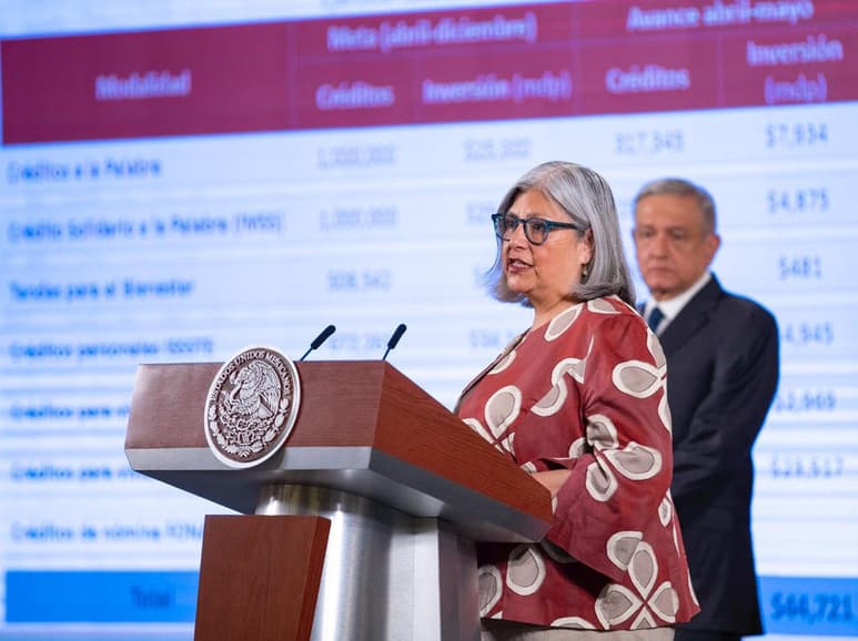 Márquez Colín dijo que de abril a mayo en las siete modalidades de crédito que ofrece el gobierno federal, se han dispersado 44 mil millones de pesos de un universo de 307 mil millones de pesos. (EL UNIVERSAL)