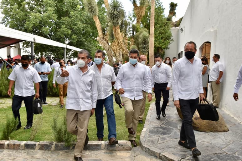 Los gobernadores del llamado 'bloque Noreste' se reunieron el pasado viernes en el municipio de Parras de la Fuente, Coahuila, donde dieron a conocer la nueva disposición.