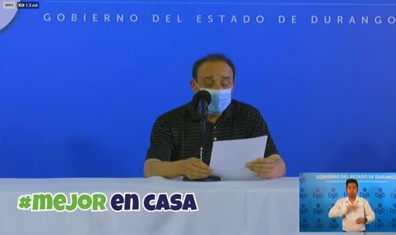 La Secretaría de Salud de Durango confirmó ocho nuevos casos de COVID-19 en el estado, sin reportar nuevas defunciones hasta el momento. (ESPECIAL)