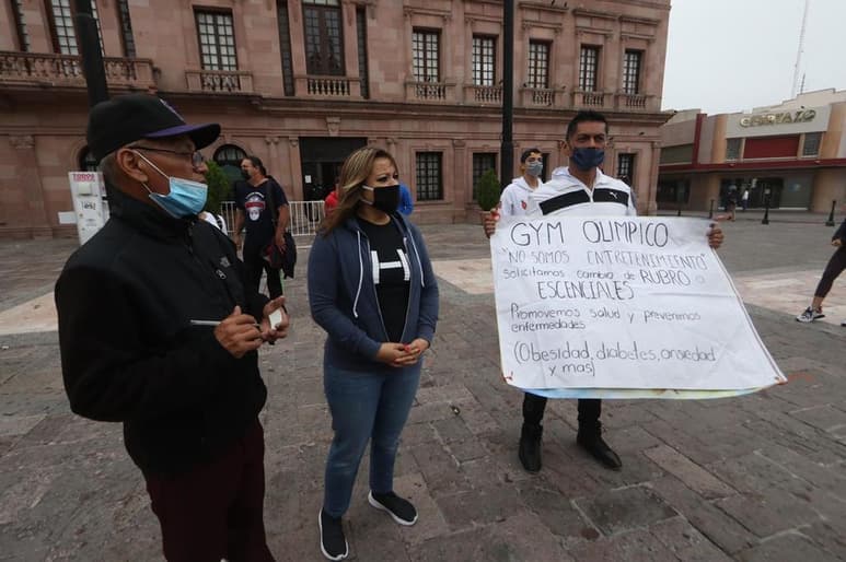Dueños de gimnasios han entregado oficios al Gobierno para reaperturar sus negocios.