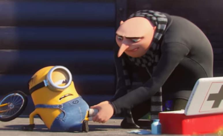 Los personajes de la película estadounidense de animación Mi villano favorito han sido retomados en una campaña publicitaria para que se continúen con las medidas de prevención ante la epidemia del coronavirus. (ESPECIAL)