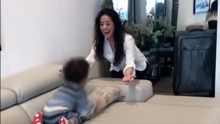 La actriz colombiana Danna García compartió su felicidad de haber superado el COVID-19 y ya estar nuevamente con su familia, luego de las tres veces que recayó con el virus. (ESPECIAL)
