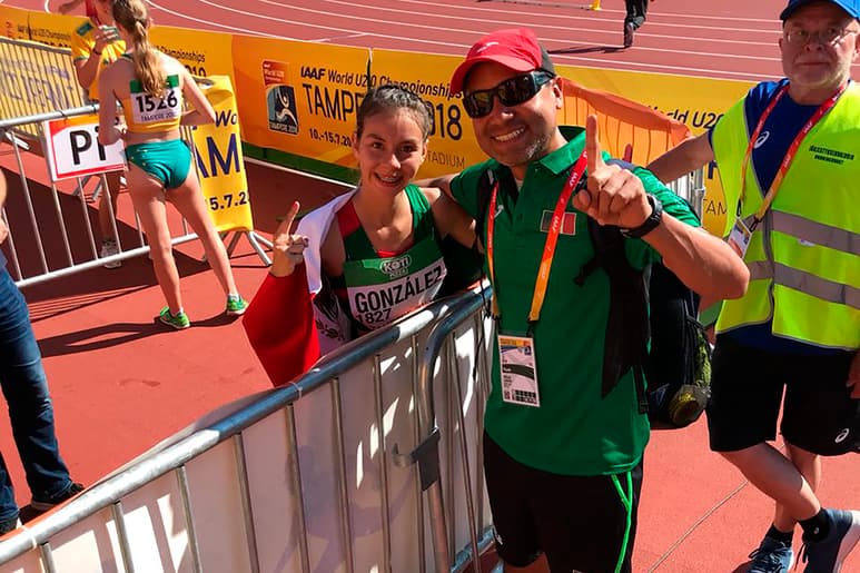 Ignacio Zamudio, entrenador de la marchista mexicana Alegna González, narra su experiencia contra el COVID-19, enfermedad que ya superó el exolímpico mexicano.