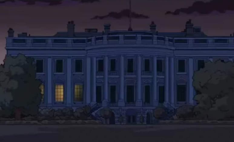 Las protestas por la muerte de George Floyd a manos de un policía de Minneapolis han aumentado y en Washington, una imagen ha dado la vuelta al mundo este fin de semana: la Casa Blanca con las luces apagadas, misma que aparece en un capítulo de la serie animada Los Simpson. (ESPECIAL)