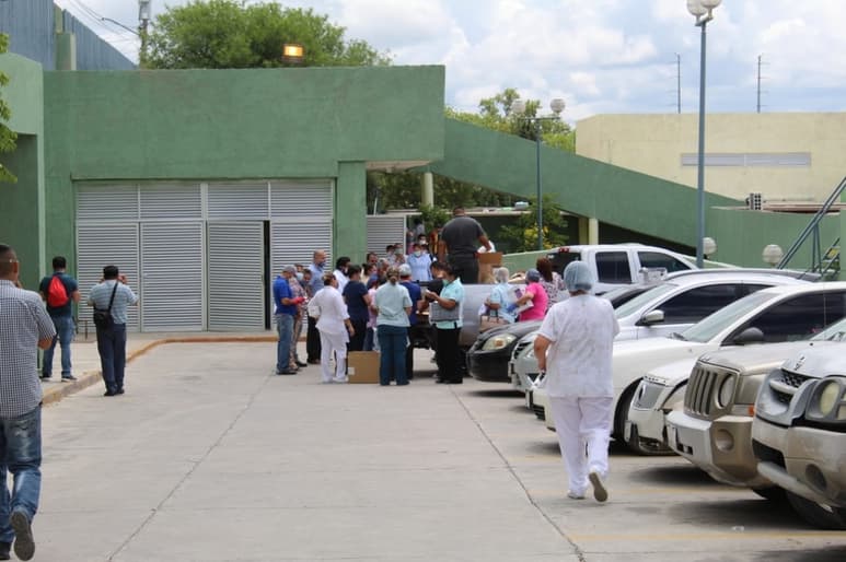 Empleados de la UMF número 87 de Ciudad Acuña temen más contagios de COVID-19.