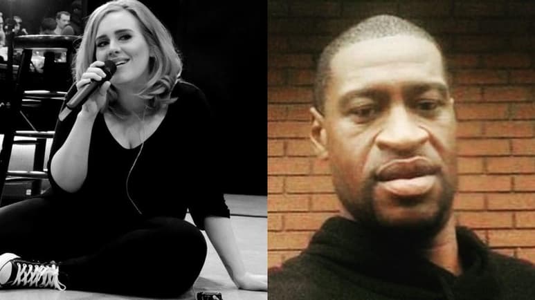 Adele se unió a las grandes figuras de la industria del entretenimiento que levantaron la voz con el propósito de erradicar el racismo y protestar a su manera. (ESPECIAL)
