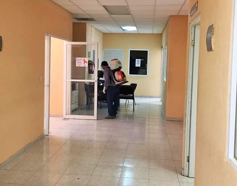 El edificio no fue cerrado ni puesto en cuarentena. (EL SIGLO DE TORREÓN)