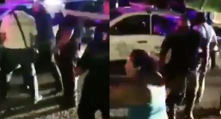 El video que muestra la de Giovanni López, fue difundido a través de redes sociales, generando indignación entre el público (CAPTURA)