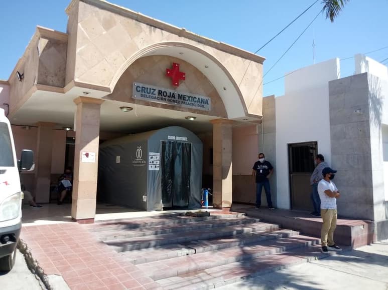 Dos trabajadores de la Delegación de Cruz Roja de Gómez Palacio, dieron positivo a COVID-19. (EL SIGLO DE TORREÓN)