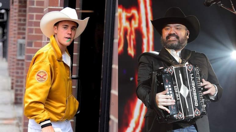 El cantante canadiense Justin Bieber sorprendió a sus seguidores en redes sociales, tras revelar su gusto por la música de la agrupación estadounidense de tex-mex, Intocable. (ESPECIAL)
