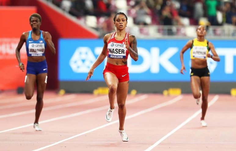 En 2015, con 17 años, Naser se proclamó campeona del mundo juvenil y en los dos últimos años, sólo ha perdido una carrera en los 400 metros.