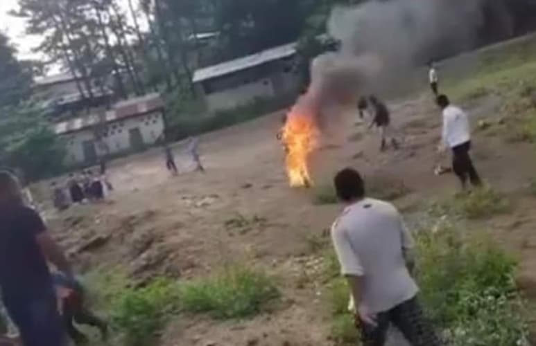 El asesinato de Domingo Choc Che, por parte de pobladores quienes lo lincharon al acusarlo de brujería, ha desatado indignación entre las autoridades locales, así como entre el público de la red (ESPECIAL)    