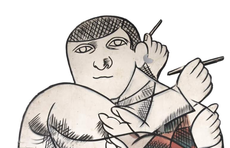 Dos fragmentos del Mural Efímero del artista mexicano José Luis Cuevas, obra emblemática de la ruptura de una generación de artistas con el muralismo mexicano, encabezarán la subasta de arte latinoamericano del próximo 18 de junio, informaron ayer jueves los organizadores. (ARCHIVO)