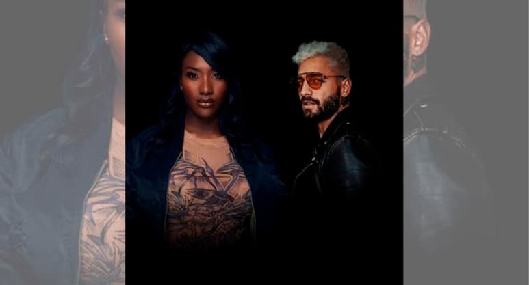 La artista francesa de origen maliense, Aya Nakamura, y el cantante colombiano Maluma, unieron sus voces para darle vida al remix de 'Djadja', una propuesta musical que fusiona las culturas de África, Europa y de América. (ARCHIVO)