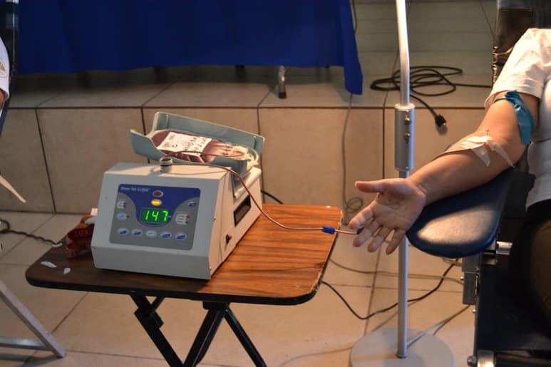 Hoy se conmemora el Día Mundial del Donante de Sangre. (ARCHIVO)