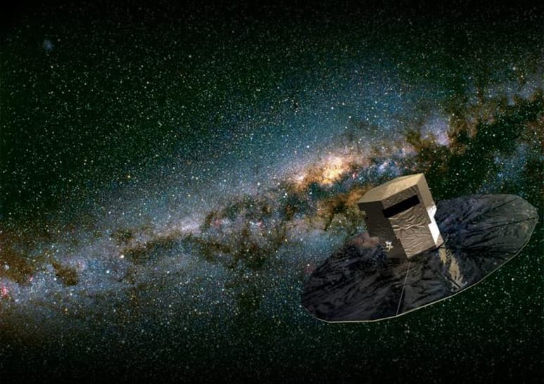 La sonda espacial Gaia, que desde hace siete años se ha encargado de recabar la presencia de estrellas en la Vía Láctea, ya reúne un catálogo de más de 700 millones de astros, y astrónomos han desarrollado un mapa tridimensional para conocer su origen y evolución. (ESPECIAL)