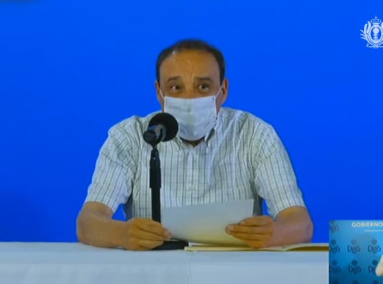 Esta noche la Secretaría de Salud de Durango dio a conocer su reporte diario de decesos y contagios por COVID-19 en la entidad. (ESPECIAL)