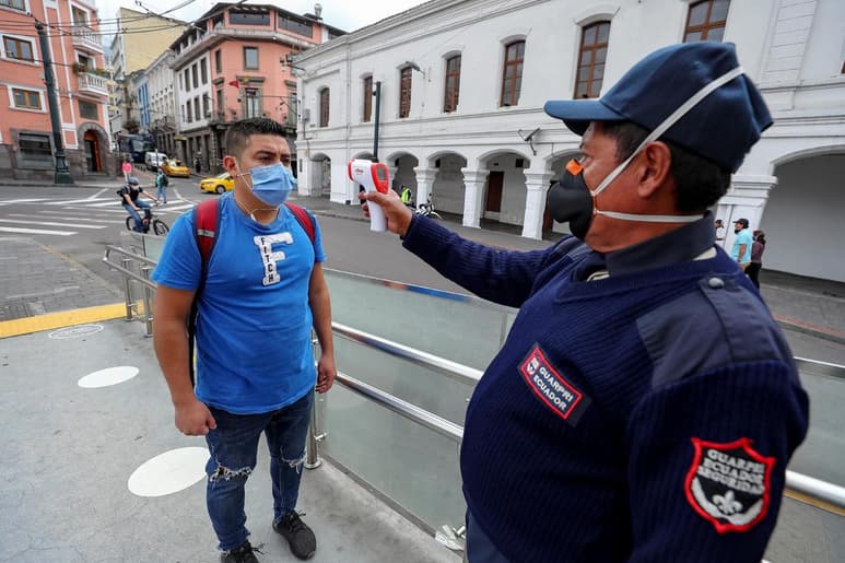 El gobierno de Ecuador amplió por 60 días el estado de excepción para controlar la creciente propagación del nuevo coronavirus. (ARCHIVO)