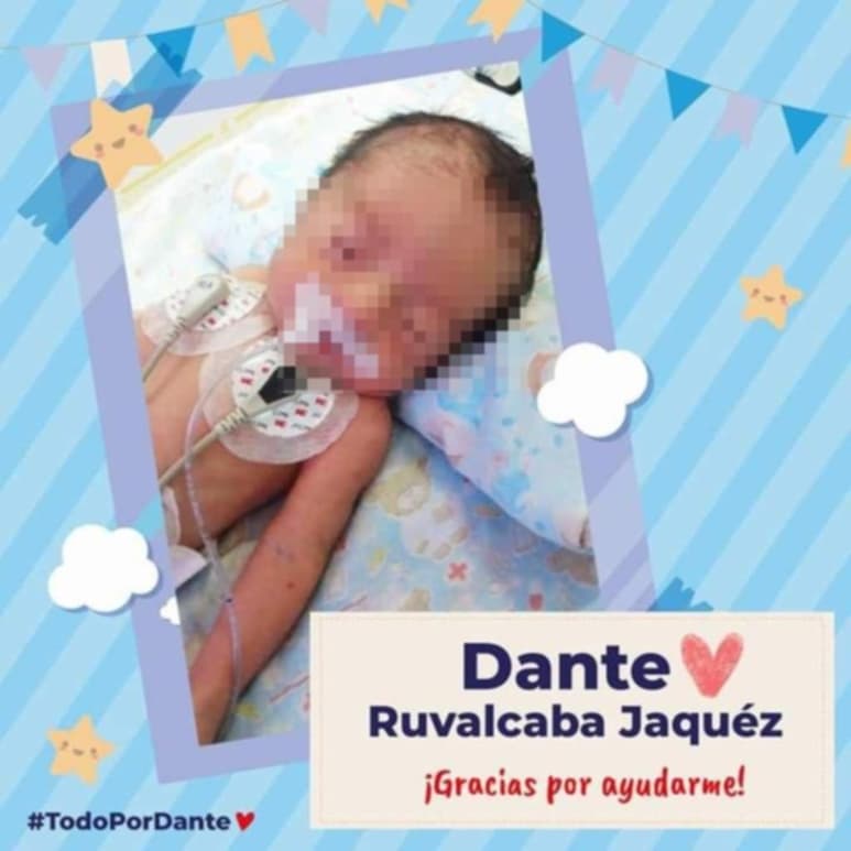Antonio Ruvalcaba tiene 27 años de edad, está desempleado y pide ayuda a los laguneros para encontrar trabajo y poder costear los gastos que implica la atención médica que está recibiendo su pequeño hijo Dante, que nació prematuro (de siete meses) el sábado pasado y que por su condición tuvo que ser internado en el Hospital Infantil Universitario de Torreón. (EL SIGLO DE TORREÓN)