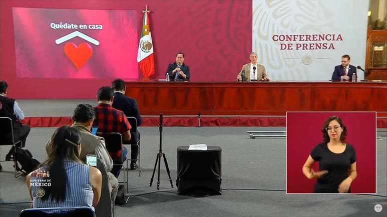 Las autoridades federales de Salud ofrecieron, como cada día, una conferencia de prensa para informar a la población sobre la pandemia de la enfermedad COVID-19, causada por el coronavirus SARS-CoV-2, en México. (ESPECIAL)