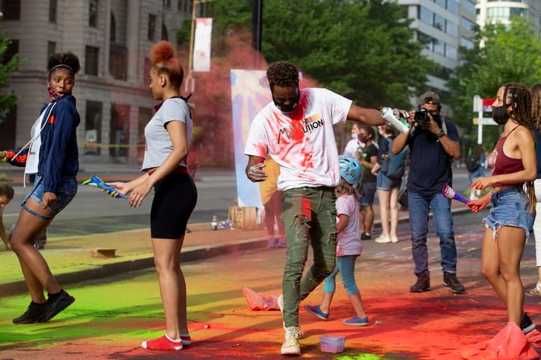 Hasta ahora la efeméride era recordada por los afroamericanos que lo celebraban con un picnic, pero ahora tomó fuerza.