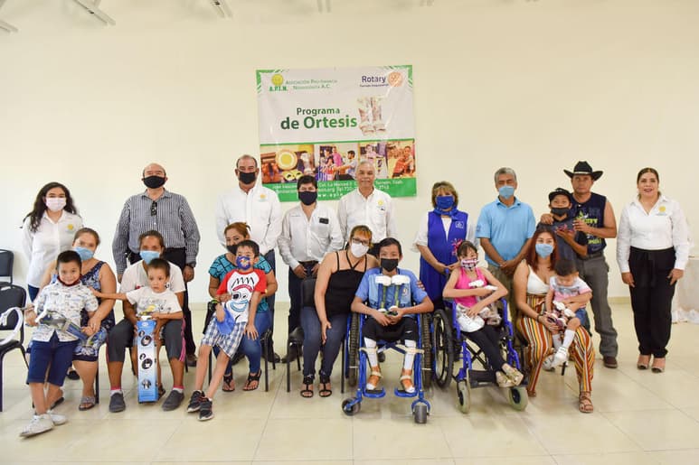 En el nuevo centro terapéutico de la asociación, ubicado en la colonia Merced II, se realizó la entrega del donativo.