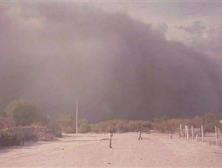 Hace 35 años, también miércoles, ocurrió un fenómeno similar. (ESPECIAL)
