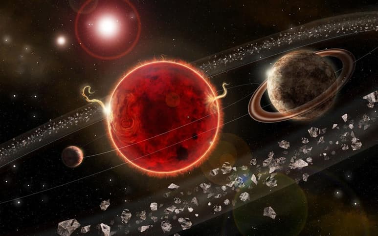 La estrella Gliese 887 tiene el sistema planetario compacto más cercano al Sistema Solar. Esta formado por dos planetas y, posiblemente, un tercero, aún por confirmar, el cual se encontraría es su zona habitable. (ARCHIVO)