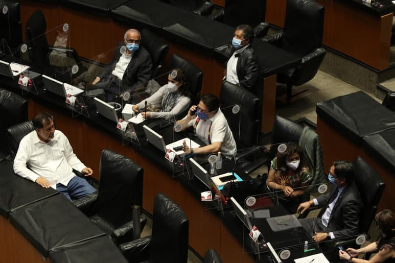 La Comisión permanente del Congreso mexicano citó este domingo a un periodo extraordinario para discutir leyes y reformas relacionados con el Tratado comercial de México, Estados Unidos y Canadá (T-MEC) que entrará en vigor este 1 de julio. (ARCHIVO)