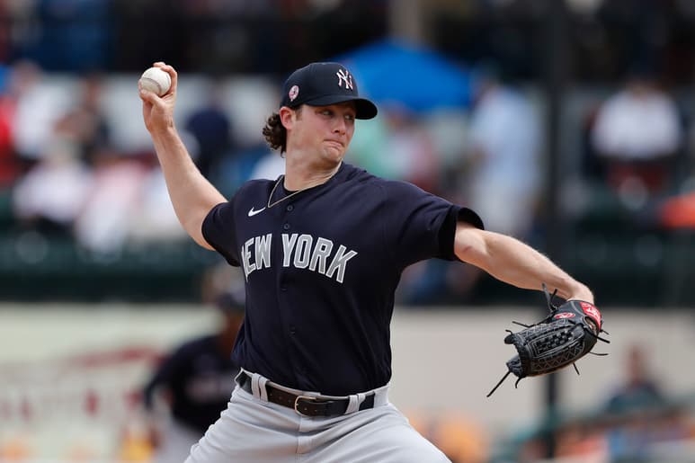 Gerrit Cole llegó a los Yanquis esta temporada, procedente de los Astros de Houston.(ARCHIVO)